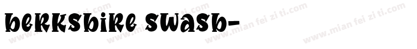 berksbire swasb字体转换
